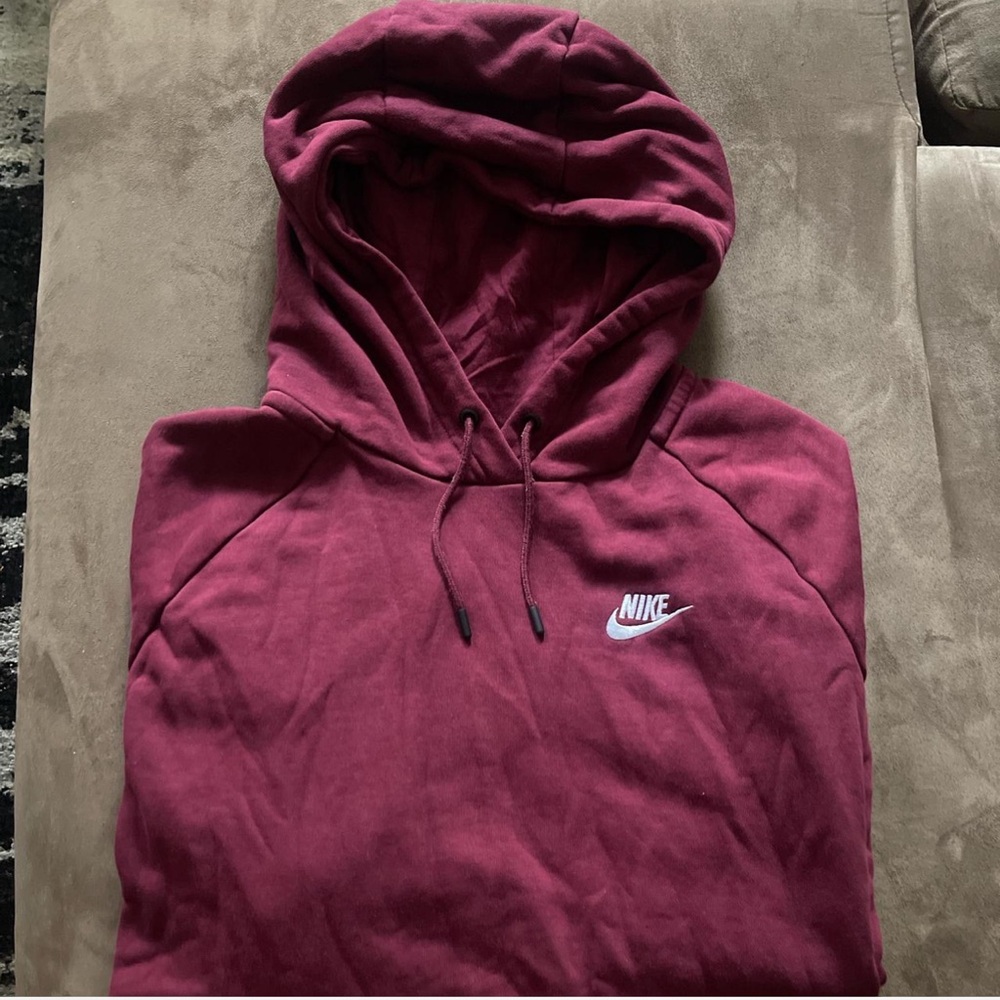 Nike Burgundy Hoodie